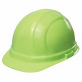 Omega II Cap Hard Hat w/ 6 Point Mega Ratchet Suspension - Hi Viz Lime